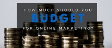 online marketing budget